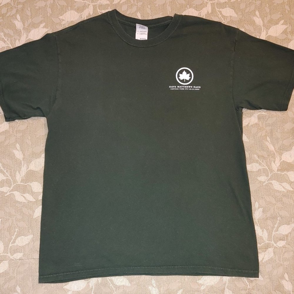 DMB! Vintage Dave Matthews Band Central Park 2003 Concert SS T-Shirt